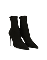 KIM DOLCE&GABBANA Stretch jersey ankle boots - | Dolce & Gabbana