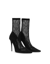 Lace ankle boots - | Dolce & Gabbana