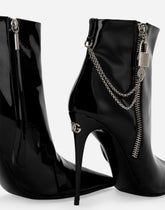 Patent leather ankle boots - | Dolce & Gabbana