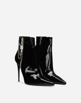 Patent leather ankle boots - | Dolce & Gabbana