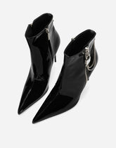 Patent leather ankle boots - | Dolce & Gabbana