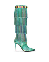 Boots with fringing - | Dolce & Gabbana