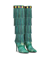 Boots with fringing - | Dolce & Gabbana