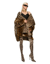 Leopard-print stretch fabric thigh-high boots - | Dolce & Gabbana