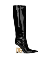 Soft patent leather boots - | Dolce & Gabbana