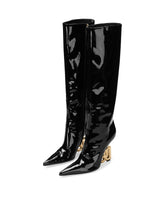 Soft patent leather boots - | Dolce & Gabbana