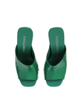 Patent leather wedges with DG logo - | Dolce & Gabbana