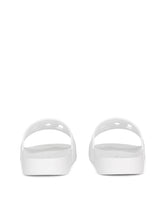 Rubber beachwear sliders with DG logo - | Dolce & Gabbana