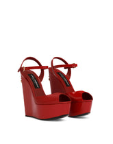 Patent leather wedges - | Dolce & Gabbana