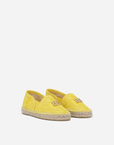 Satin and lace espadrilles - | Dolce & Gabbana