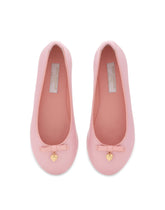 Patent leather ballet flats with charm - | Dolce & Gabbana