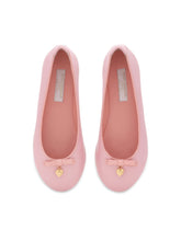Patent leather ballet flats with charm - | Dolce & Gabbana