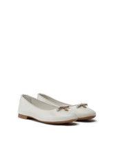 Patent leather ballet flats with charm - | Dolce & Gabbana