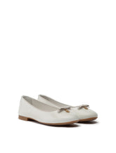 Patent leather ballet flats with charm - | Dolce & Gabbana