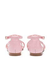 T-strap patent leather sandal - | Dolce & Gabbana