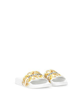 Majolica-print calfskin slipper - | Dolce & Gabbana