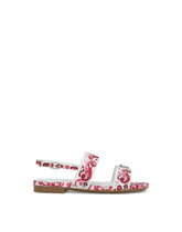 Printed calfskin sandals - | Dolce & Gabbana