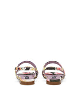 Printed calfskin sandals - | Dolce & Gabbana
