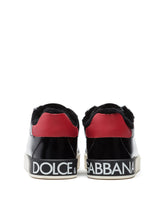 Patent leather Portofino sneakers - | Dolce & Gabbana