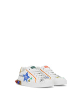 Graffiti-print Portofino Light sneakers - | Dolce & Gabbana