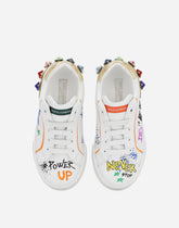 Graffiti-print Portofino Light sneakers - | Dolce & Gabbana