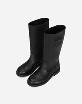 Calf leather boot - | Dolce & Gabbana