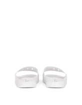 Leather sliders with DG Millennials logo - | Dolce & Gabbana