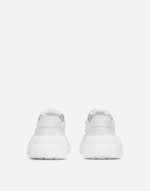 Nylon and leather Daymaster sneakers with DG logo - | Dolce & Gabbana