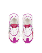 Nylon and leather Daymaster sneakers with DG logo - | Dolce & Gabbana