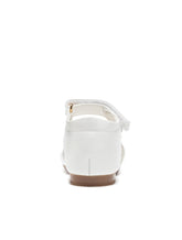 Patent leather sandals with charm embellishment - | Dolce & Gabbana