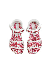 Printed nappa lambskin sandals - | Dolce & Gabbana