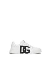 Portofino Light sneakers with DG logo - | Dolce & Gabbana