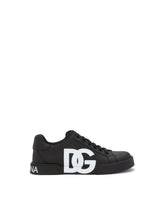 Portofino Light sneakers with DG logo - | Dolce & Gabbana