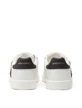 Portofino light sneakers with logo patch in french wire - | Dolce & Gabbana