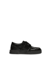 Calfskin Portofino light sneakers with brogue detailing - | Dolce & Gabbana