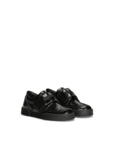 Calfskin Portofino light sneakers with brogue detailing - | Dolce & Gabbana