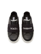 Portofino light sneakers with elastic rubber logo - | Dolce & Gabbana