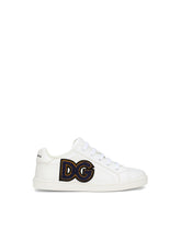 Dolce & Gabbana Sneakers Portofino In Solid-Coloured Nappa Calf Leather - | Dolce & Gabbana