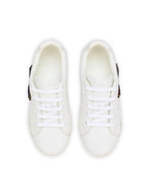 Dolce & Gabbana Sneakers Portofino In Solid-Coloured Nappa Calf Leather - | Dolce & Gabbana