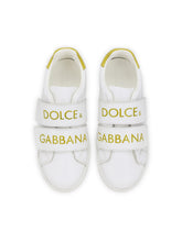 Dolce & Gabbana Trainers In Solid-Coloured Nappa Calf Leather - | Dolce & Gabbana