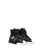 Technical fabric NS1 high-top sneakers - | Dolce & Gabbana