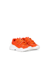 Nylon and calfskin Space sneakers - | Dolce & Gabbana