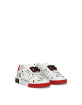 Calfskin Portofino Custom sneakers - | Dolce & Gabbana