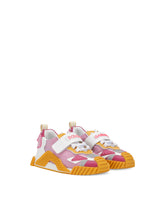 Mixed-material color-block NS1 sneakers - | Dolce & Gabbana