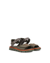 Technical fabric sandals with DG logo - | Dolce & Gabbana