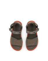 Technical fabric sandals with DG logo - | Dolce & Gabbana