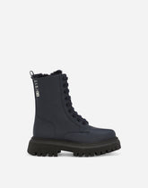 Calfskin combat boots - | Dolce & Gabbana