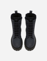 Calfskin combat boots - | Dolce & Gabbana