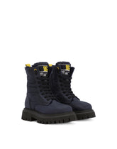 Quilted nylon combat boots - | Dolce & Gabbana