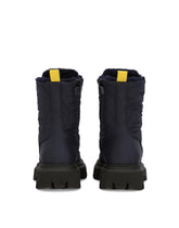 Quilted nylon combat boots - | Dolce & Gabbana